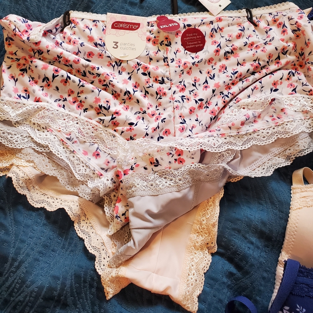 Womens plus size  3pack panties